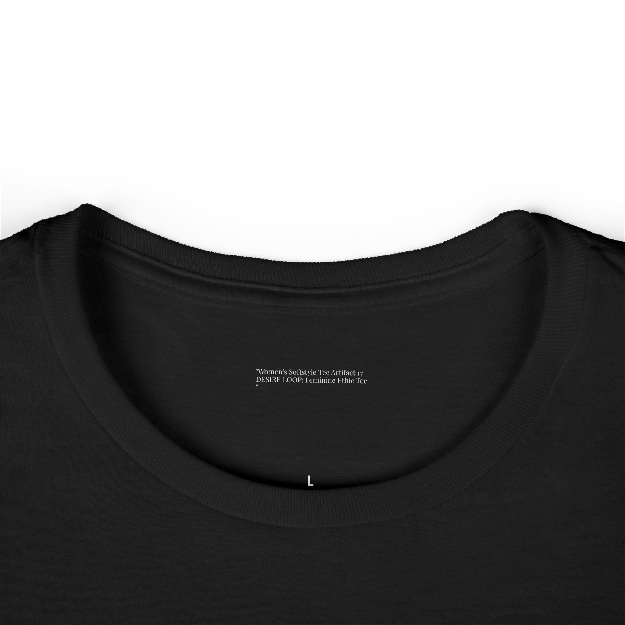 Artifact 15 | Reckoner Tee, TechnoSophy Women's Statement Shirt, Post-Experiment Verdict Wear