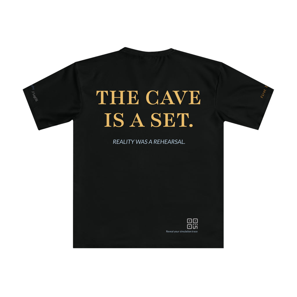 Artifact 07 | Anti-Tee, from TechnoSophy, Minimalist Statement Shirt, Satirical Gift for Thinkers, Rebels, Cave Leavers